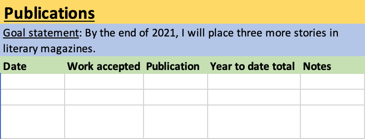 Screenshot of an empty Excel spreadsheet.